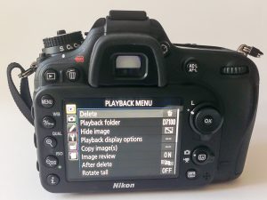 D7100 Rear Screen