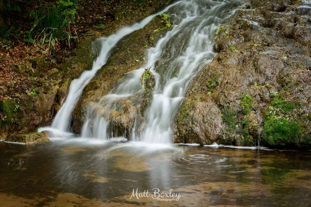 Cascading water at Himley Hall