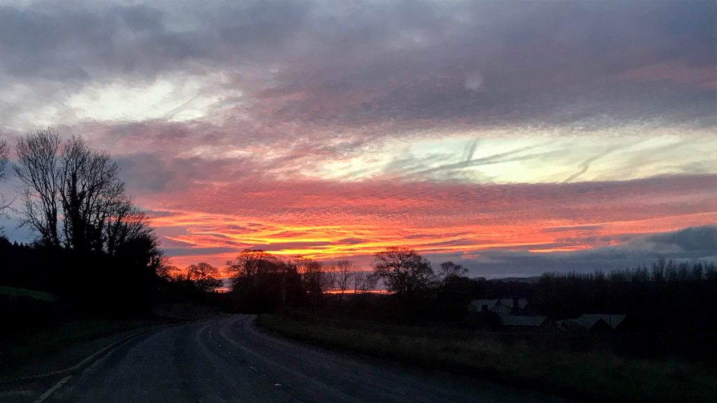 Sunrise in North Wales