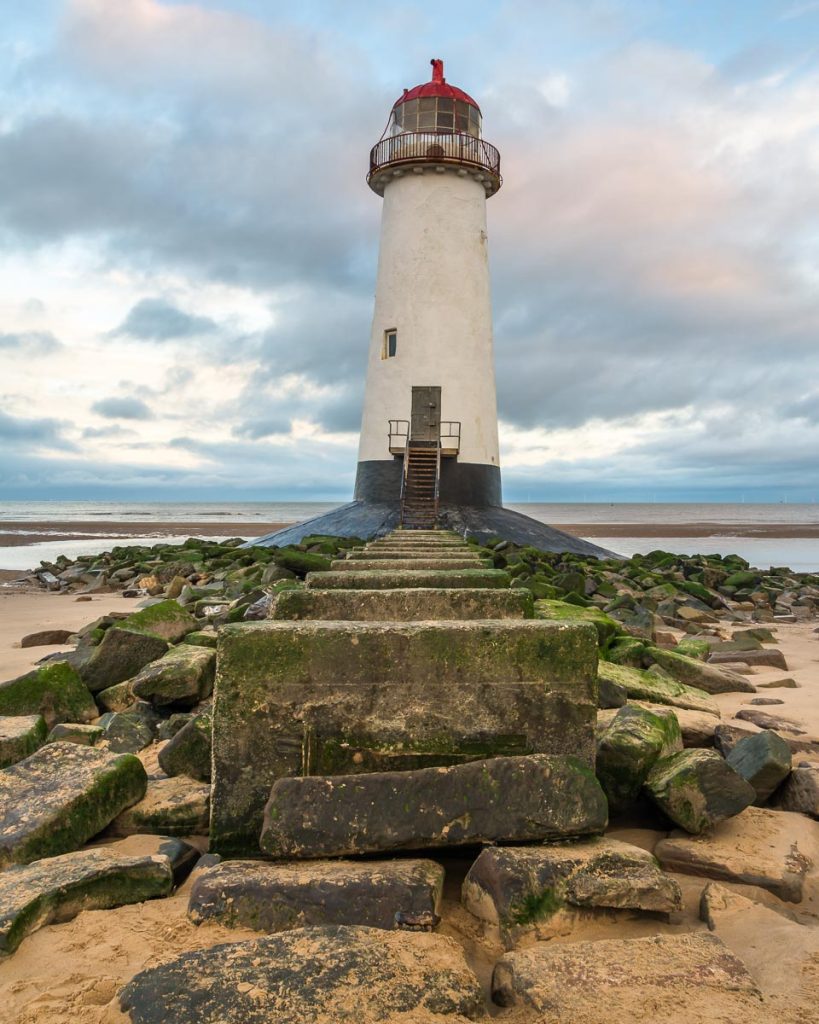 Point of Ary lighthouse at sunrise