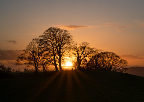 Bunkers Hill Sunset Print