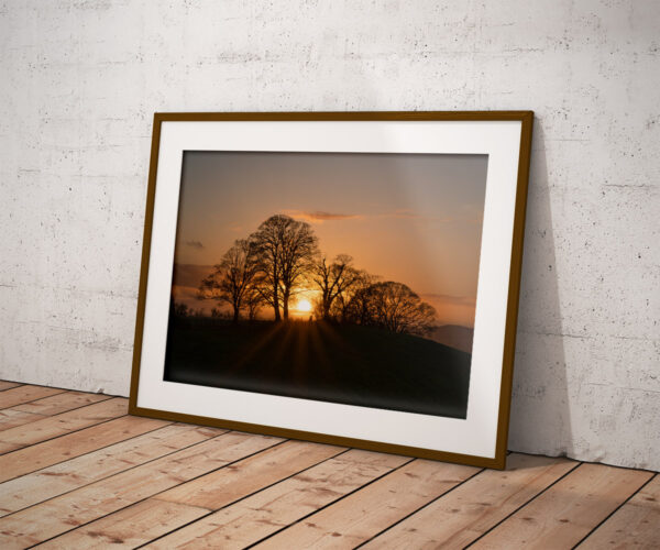 Bunkers Hill Sunset Print