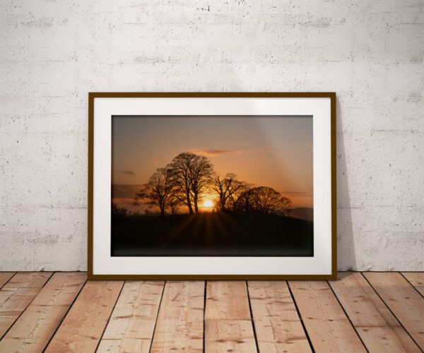 Bunkers Hill Sunset Print