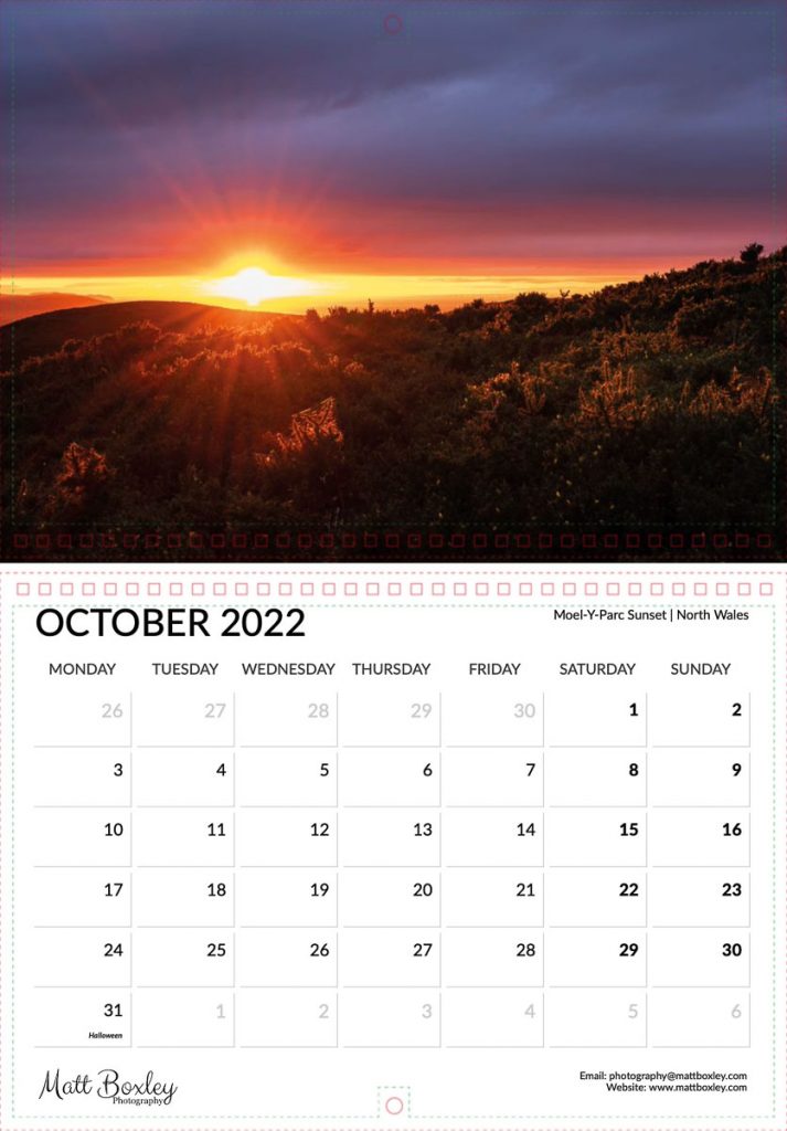 2022 landscape and nature calendar.  Order today!